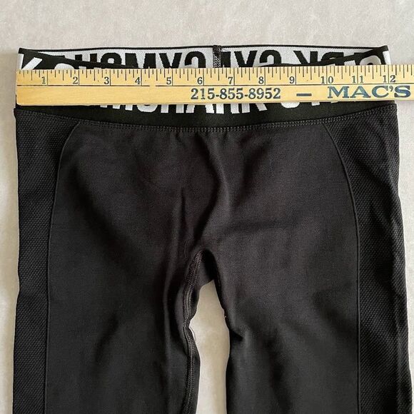 Gymshark Flex High Waisted Leggings Womens Size XS Black Butt Lifting Activewear - Picture 8 of 10